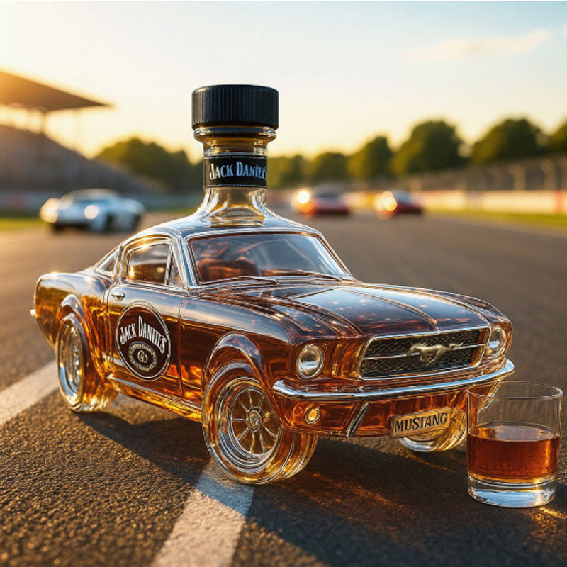 🥃Botella de whisky Mustang