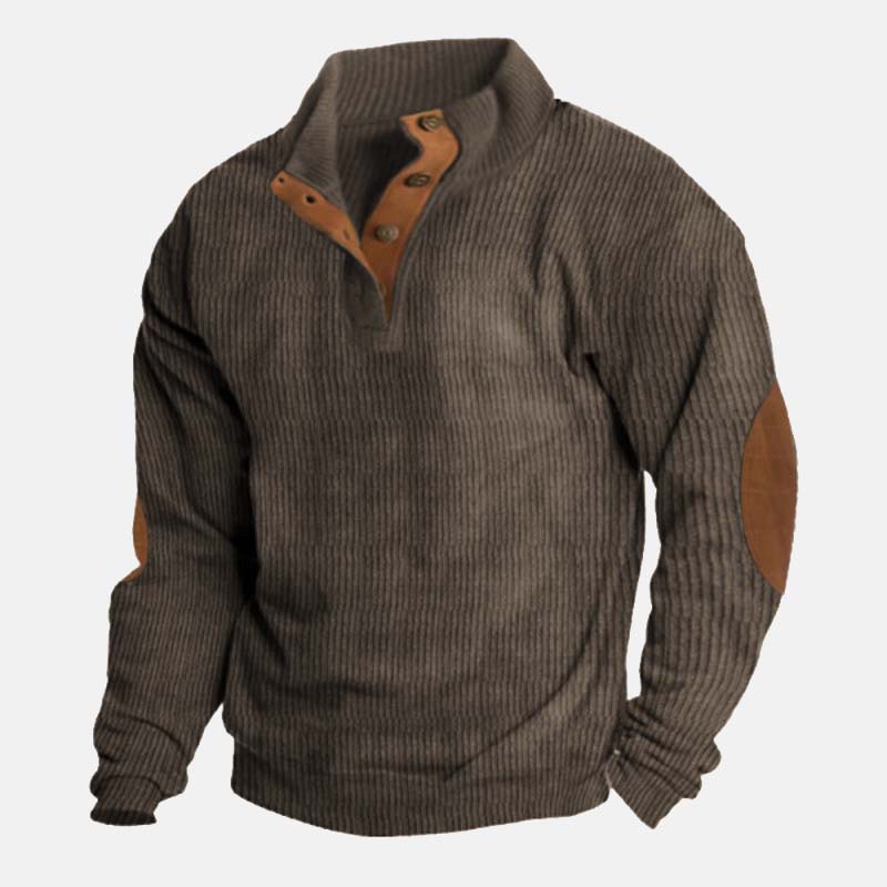 šChaqueta de terciopelo con cuello alto