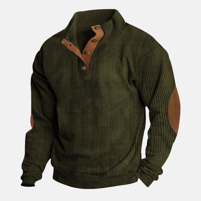 šChaqueta de terciopelo con cuello alto