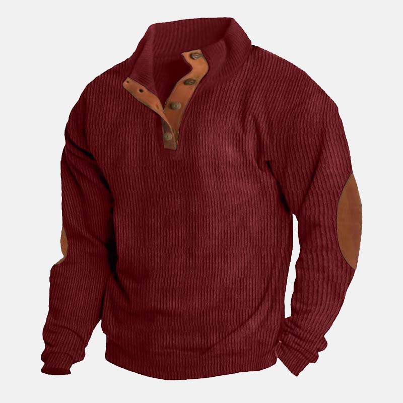 šChaqueta de terciopelo con cuello alto