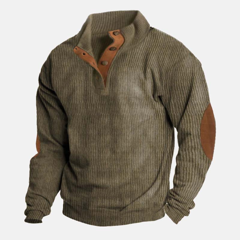 šChaqueta de terciopelo con cuello alto