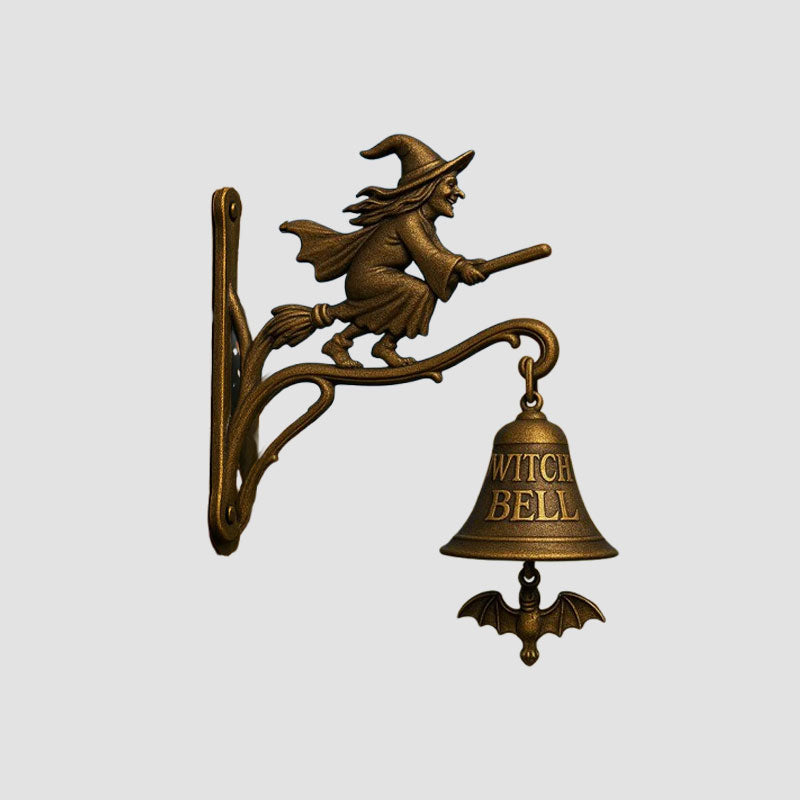 🧙♀️Deje que la magia dé la bienvenida a sus invitados desde la puerta🔔El timbre de la bruja