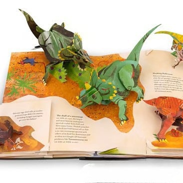 ⏰Oferta especial semanal: 60 % de descuent🦖Enciclopedia 3D Prehistórica Dinosaurios📙HARDCOVE