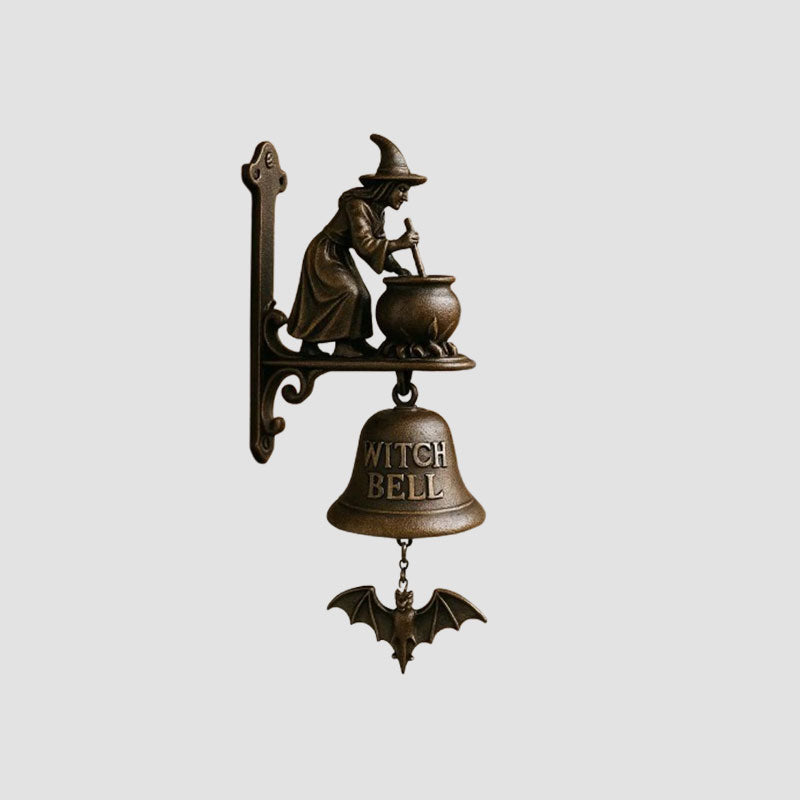 🧙♀️Deje que la magia dé la bienvenida a sus invitados desde la puerta🔔El timbre de la bruja