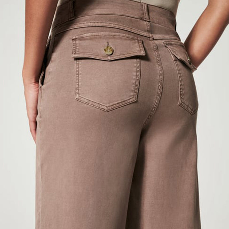 Pantalones casuales de mujer con pierna recta All Matc