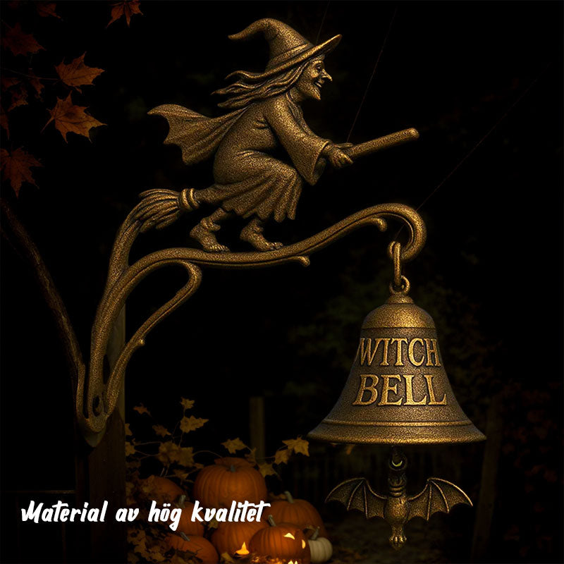 🧙‍♀️Deje que la magia dé la bienvenida a sus invitados desde la puerta🔔El timbre de la bruja