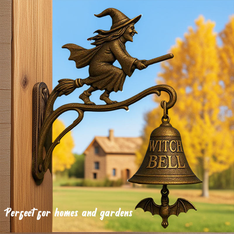 🧙‍♀️Deje que la magia dé la bienvenida a sus invitados desde la puerta🔔El timbre de la bruja
