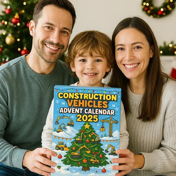 🚜Calendario de Adviento de Maquinaria de Construcción 2025