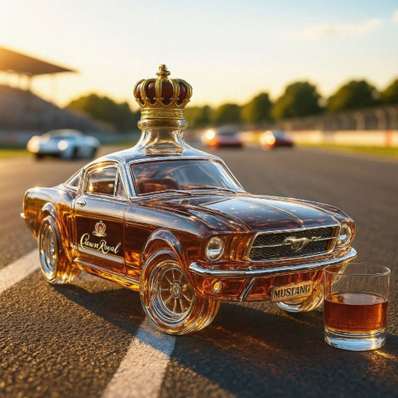 🥃Botella de whisky Mustang