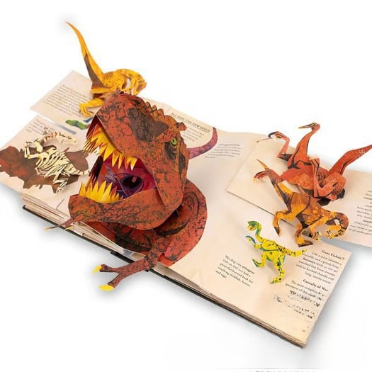 ⏰Oferta especial semanal: 60 % de descuent🦖Enciclopedia 3D Prehistórica Dinosaurios📙HARDCOVE