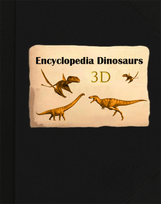 ⏰Oferta especial semanal: 60 % de descuent🦖Enciclopedia 3D Prehistórica Dinosaurios📙HARDCOVE